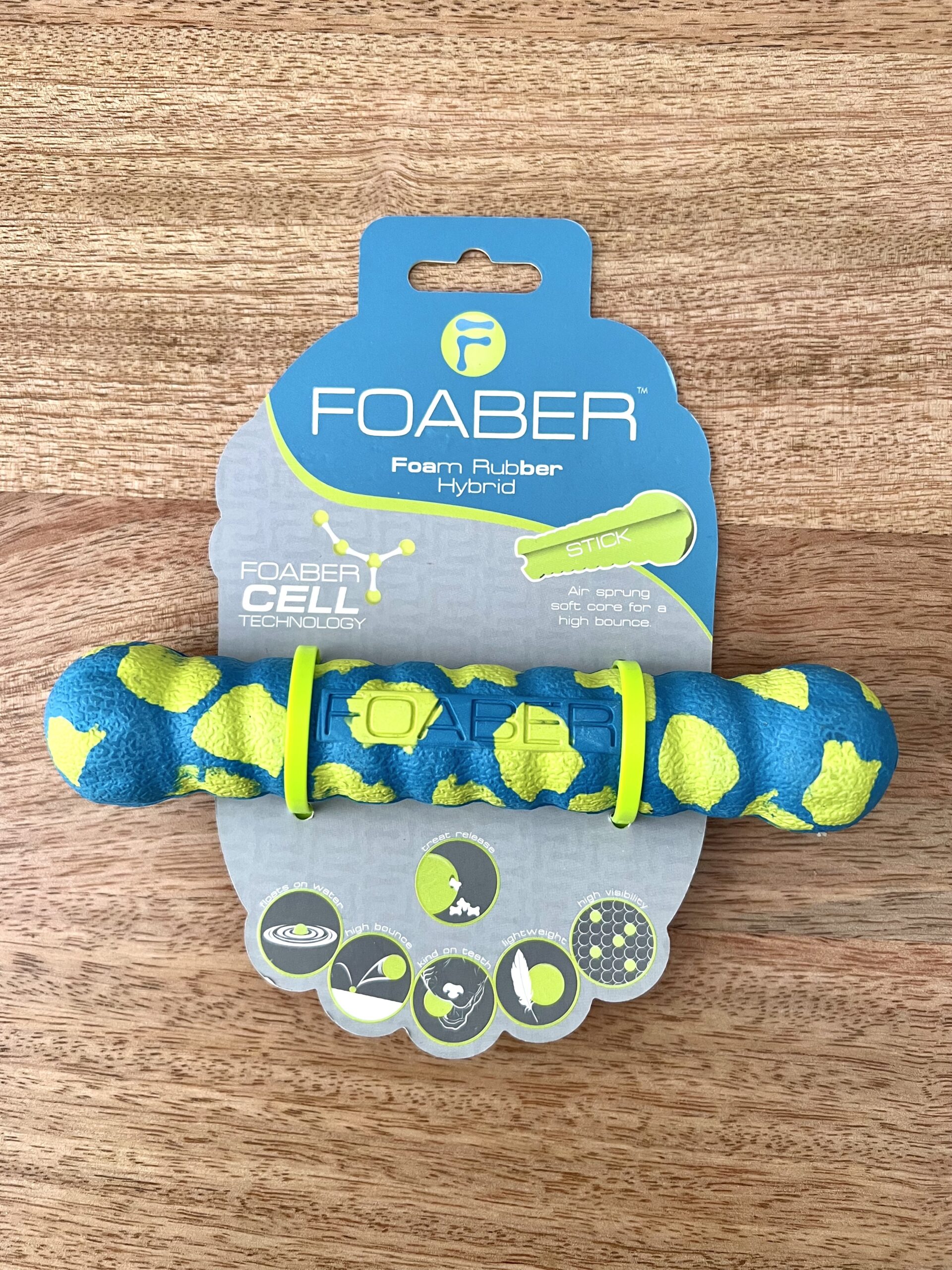 Foaber Marble Stick - Bounce and Float Foam/Rubber Hybrid - The Doting Dog  Company