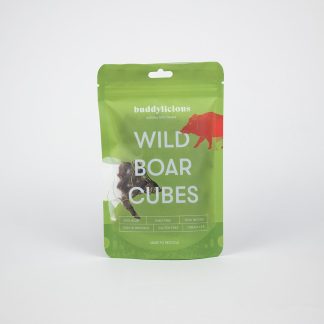 Wild Boar Cubes - by Buddylicious - natural 100% Boar