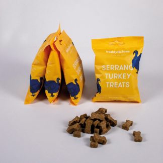 Serrano Turkey Dog Treats by Buddylicious