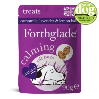 Forthglade Calming Dog Treats - Camomile & Lavender Soft Bites 90g