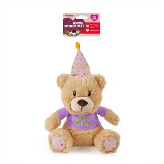 Bonnie Birthday Bear - Plush Dog Toy by Rosewood